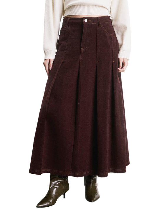 Kai Skirt - Bordeaux