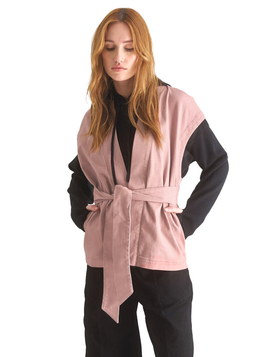 Georgie Gilet - Dusty Pink