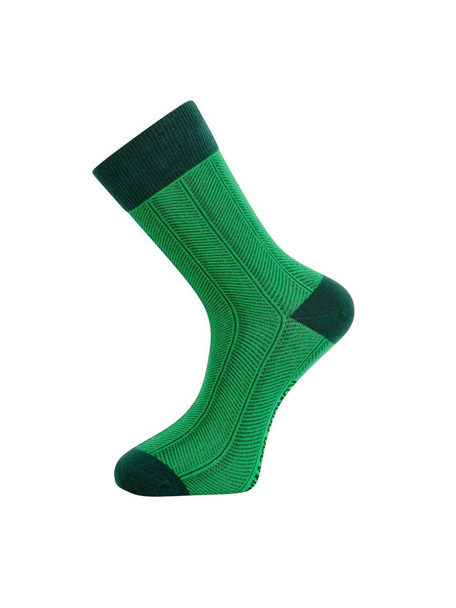 Herringbone Socks - Green