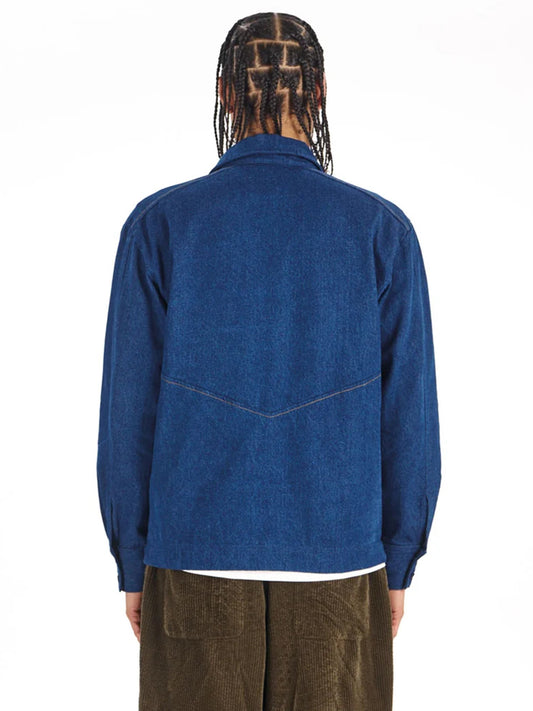 Jordan Pop-Over Shirt - Denim