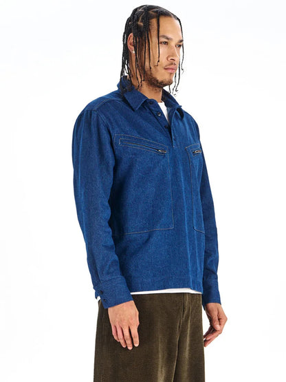 Jordan Pop-Over Shirt - Denim