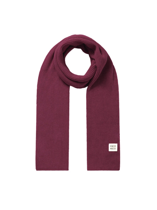 London Scarf - Wine Red