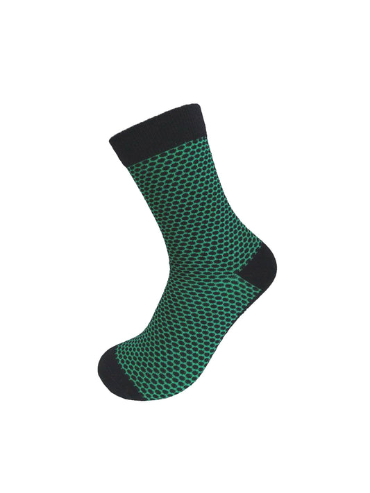 New Dot Socks - Green