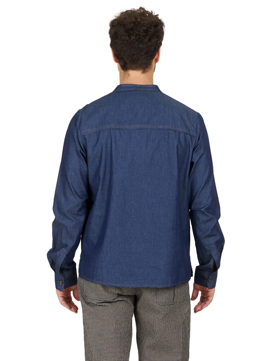 Robbie Chambray Shirt - Mid-Wash Indigo