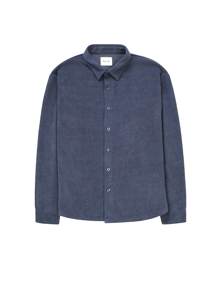 Chenille Shirt - Dark Blue