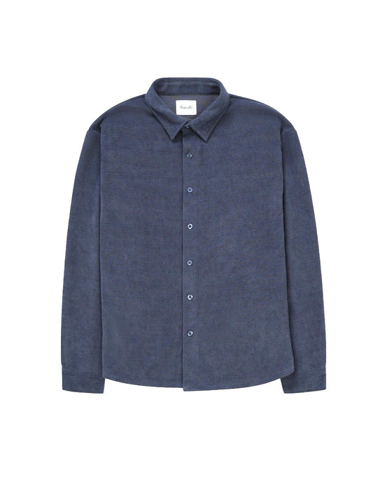 Chenille Shirt - Dark Blue