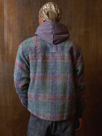 Faux Mohair Shirt - Green