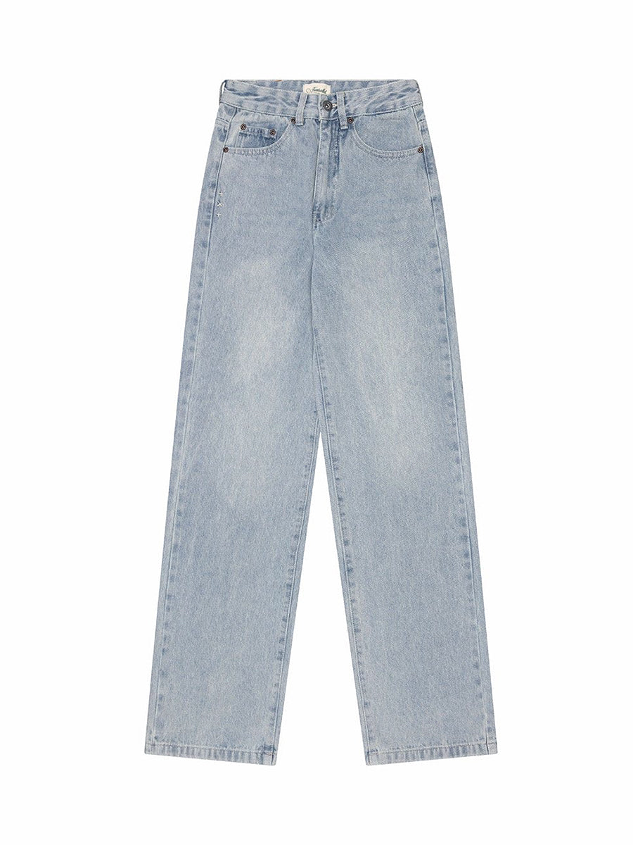 High Rise Denim - Light Blue