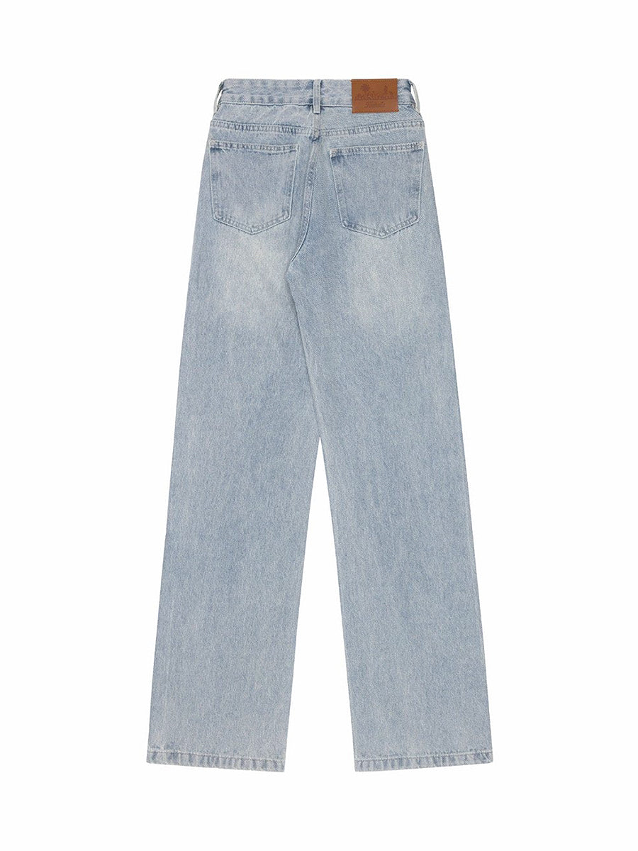 High Rise Denim - Light Blue