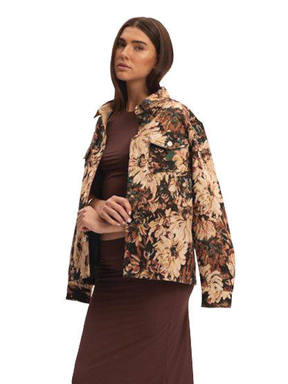 Jacquard Jacket - Floral