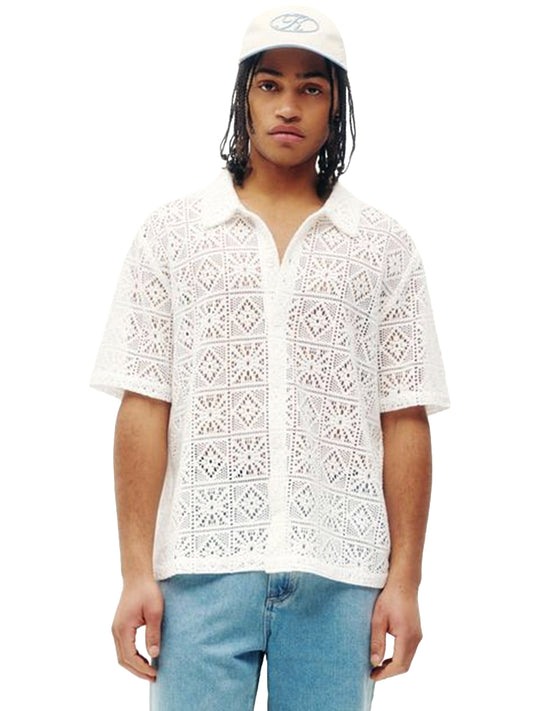 Lace Shirt - White