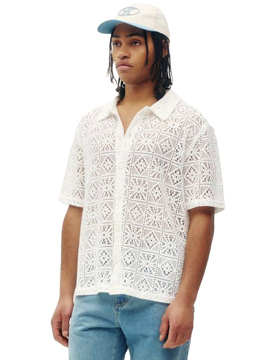 Lace Shirt - White