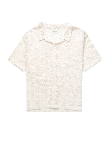Lace Shirt - White