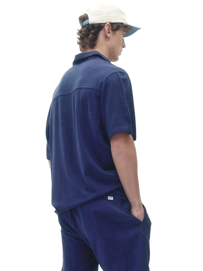Linen Shirt - Navy