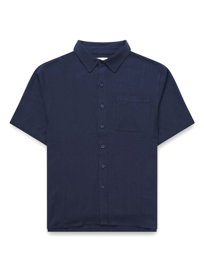 Linen Shirt - Navy