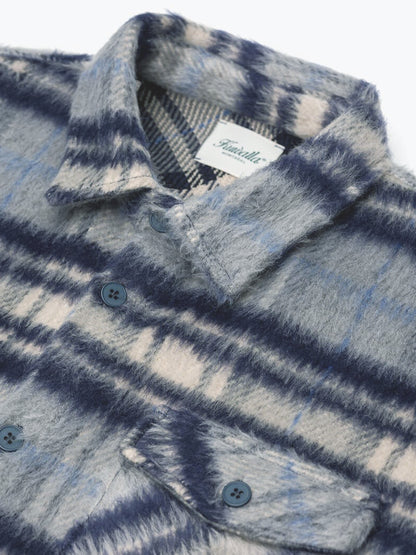 Mohair Overshirt - Navy