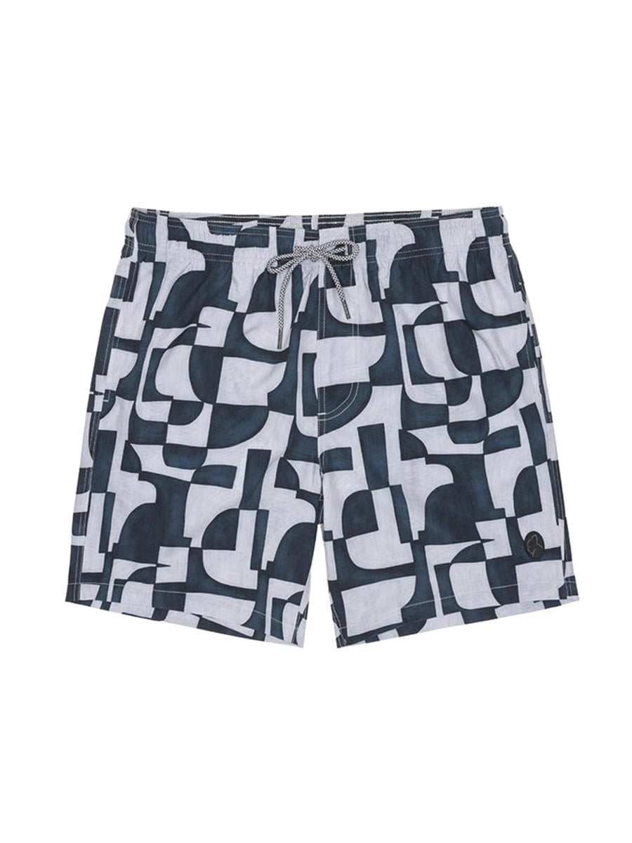 Recycled Swim Trunks - Abstract Art