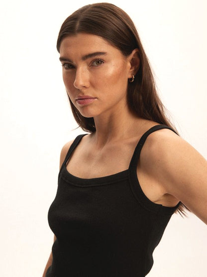 Solene Tank - Black
