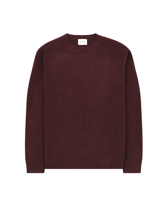 Textured Knit Crew - Fig
