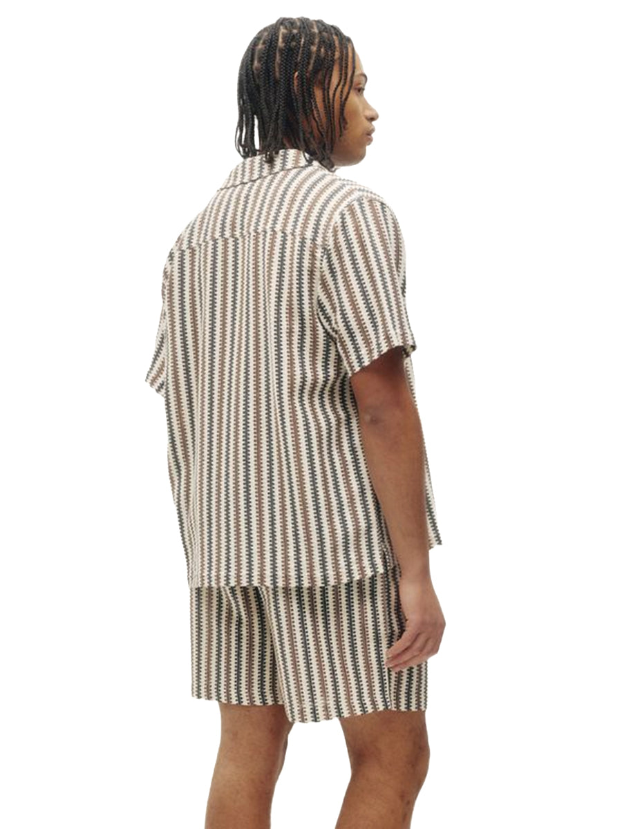 Zig-Zag Shirt - Brown