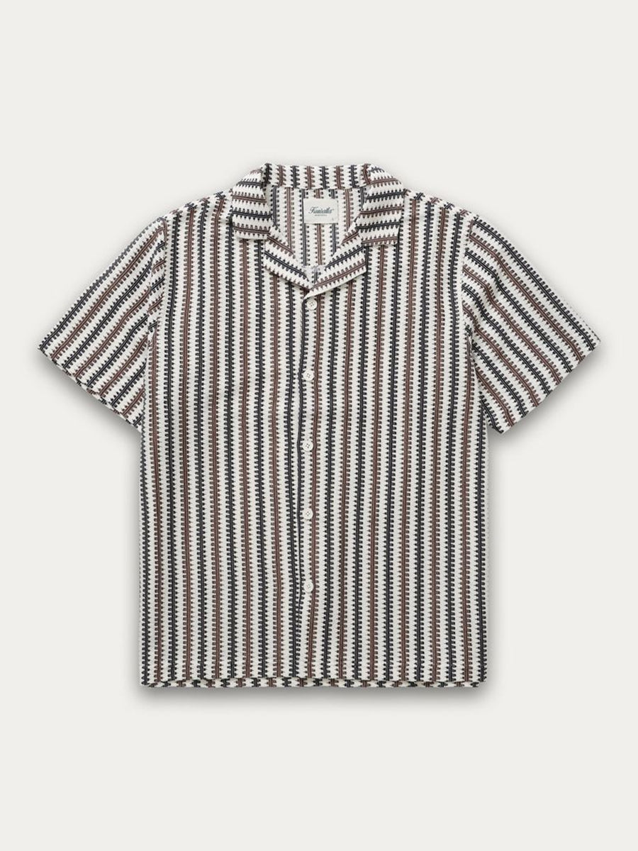 Zig-Zag Shirt - Brown