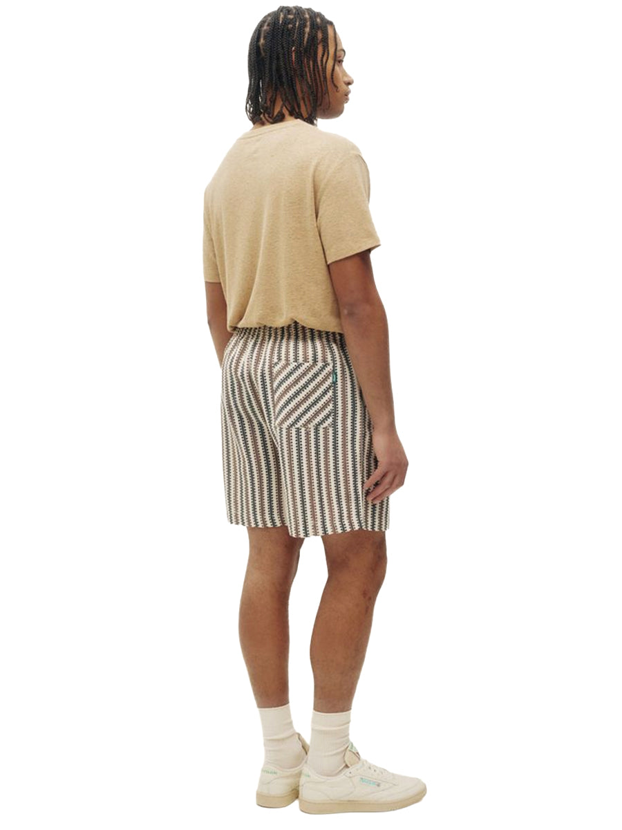 Zig-Zag Shorts - Brown