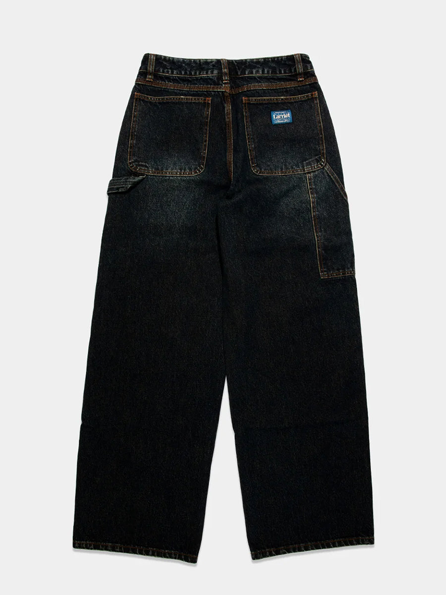 Double-Knee Carpenter Pants - Dirty Indigo