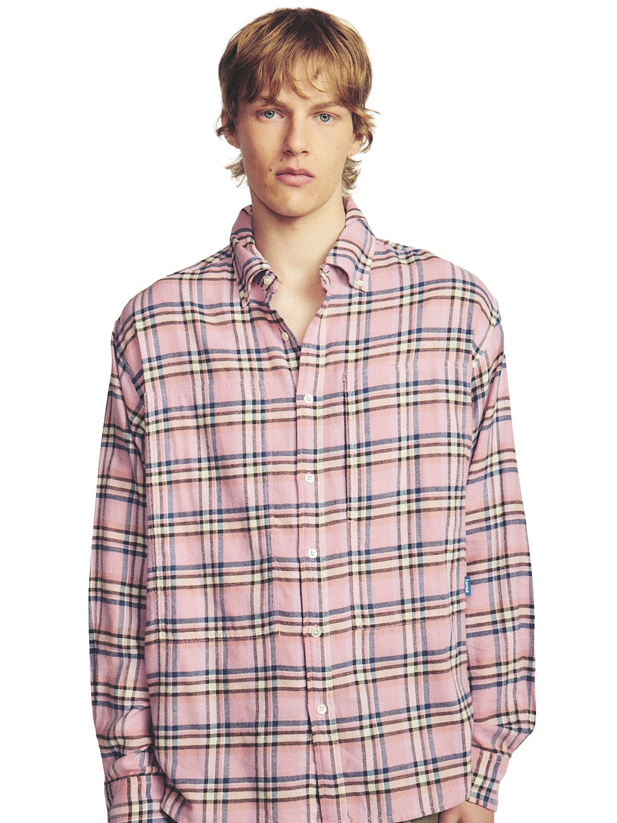Grant Shirt - Pink Plaid