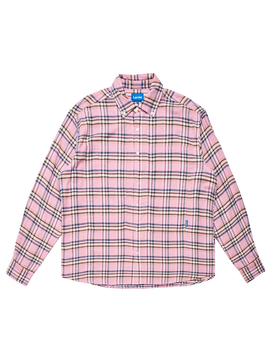 Grant Shirt - Pink Plaid