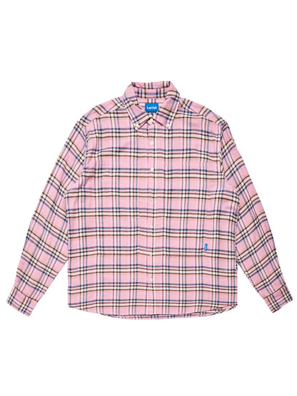 Grant Shirt - Pink Plaid