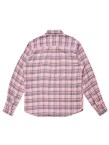 Grant Shirt - Pink Plaid