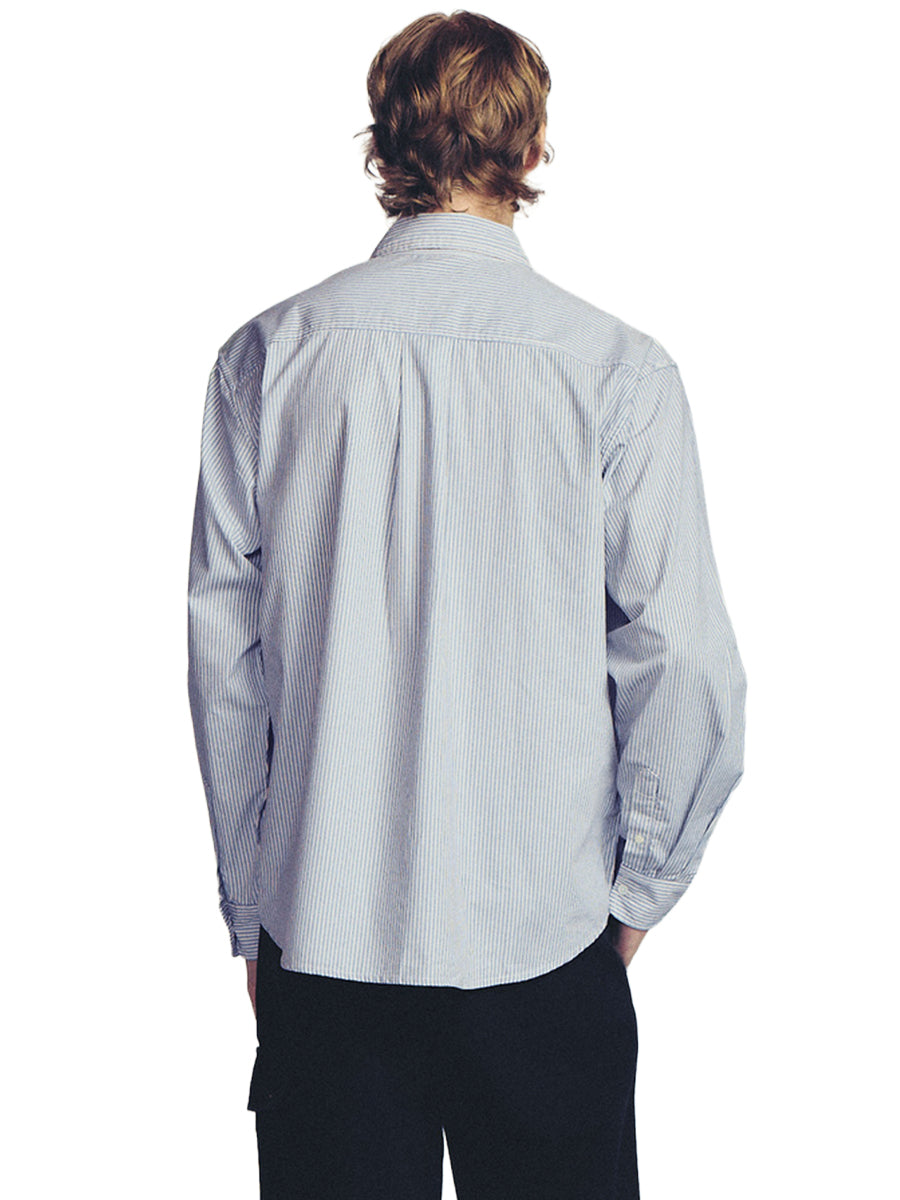 Grant Shirt - Sky Stripe