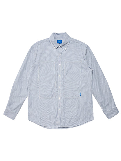 Grant Shirt - Sky Stripe
