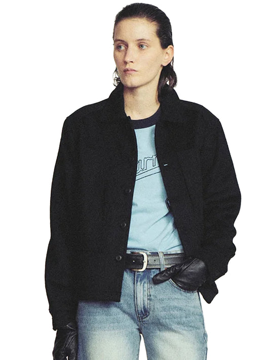 Women's Cliff Overshirt - Black