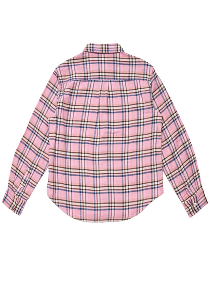 Dume Shirt - Pink Plaid