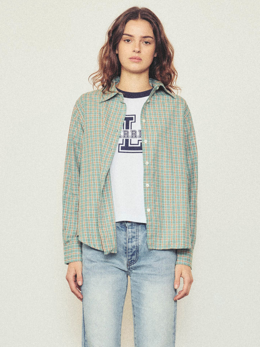 Dume Shirt - Pink Plaid