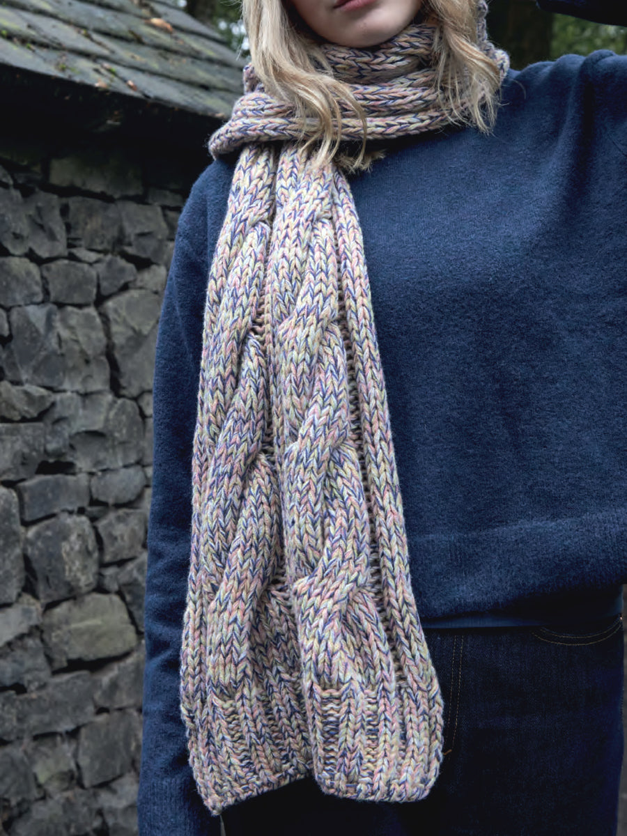 Catrine Scarf - Pink Mix