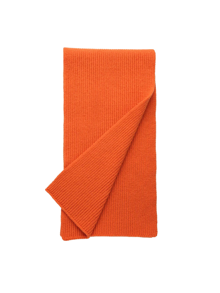Clyde Chunky Rib Scarf - Tumeric