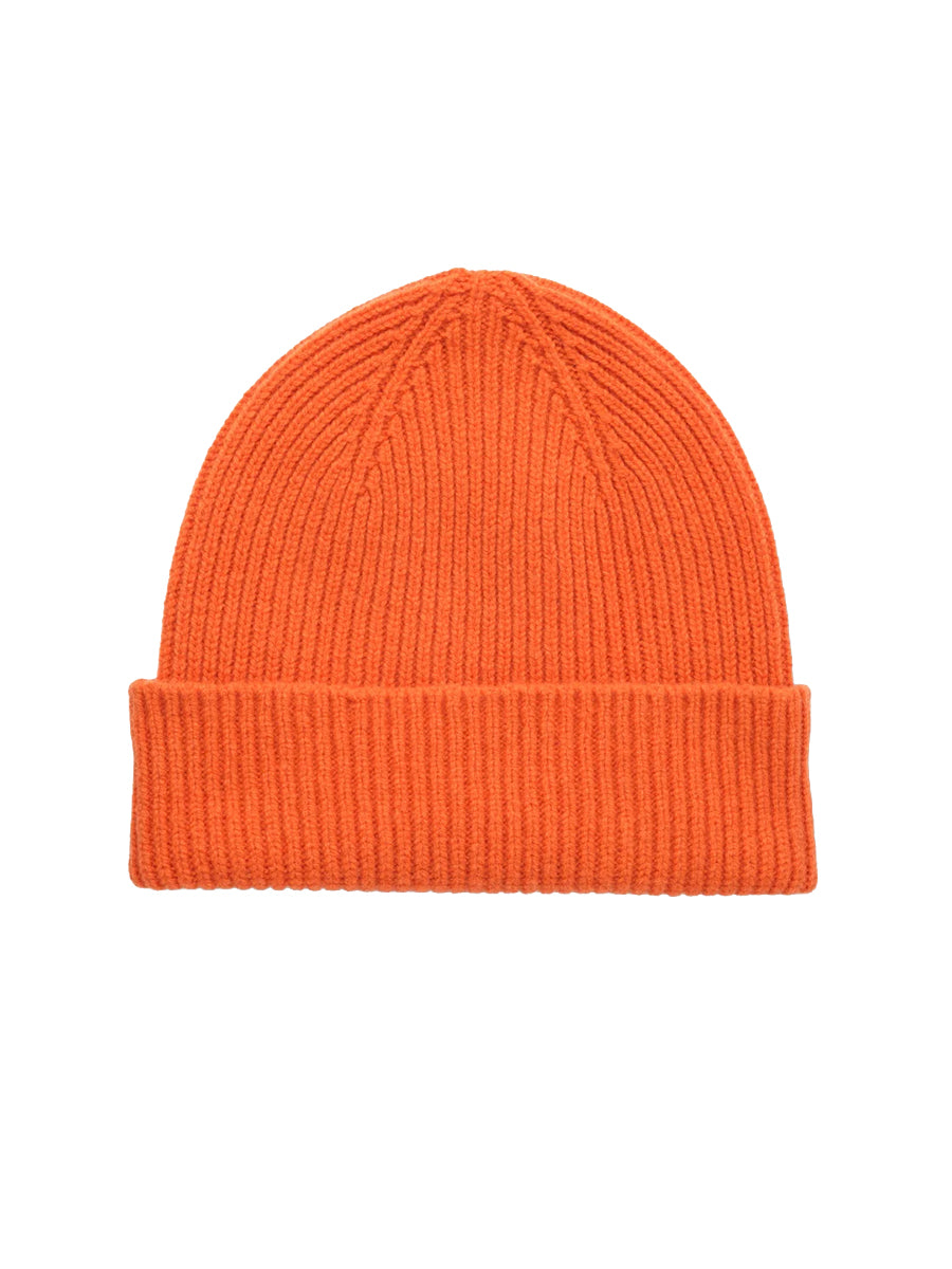 Clyde Chunky Rib Hat - Tumeric