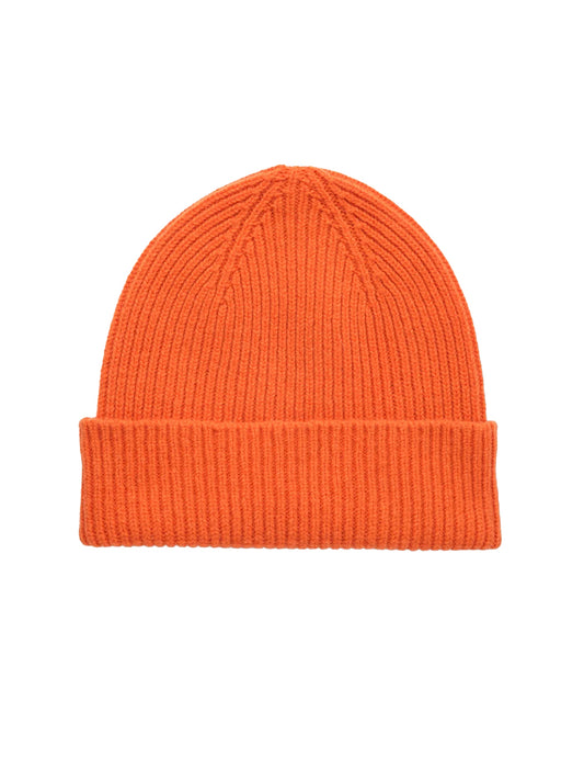 Clyde Chunky Rib Hat - Tumeric