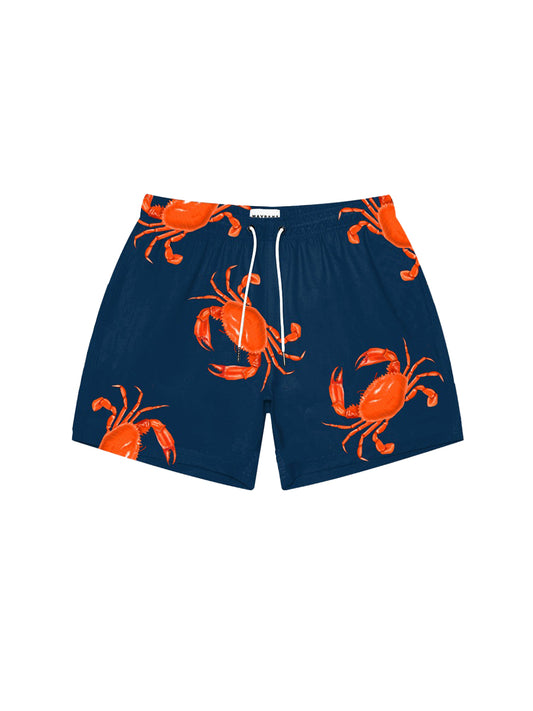 Crab Swim Shorts - Red
