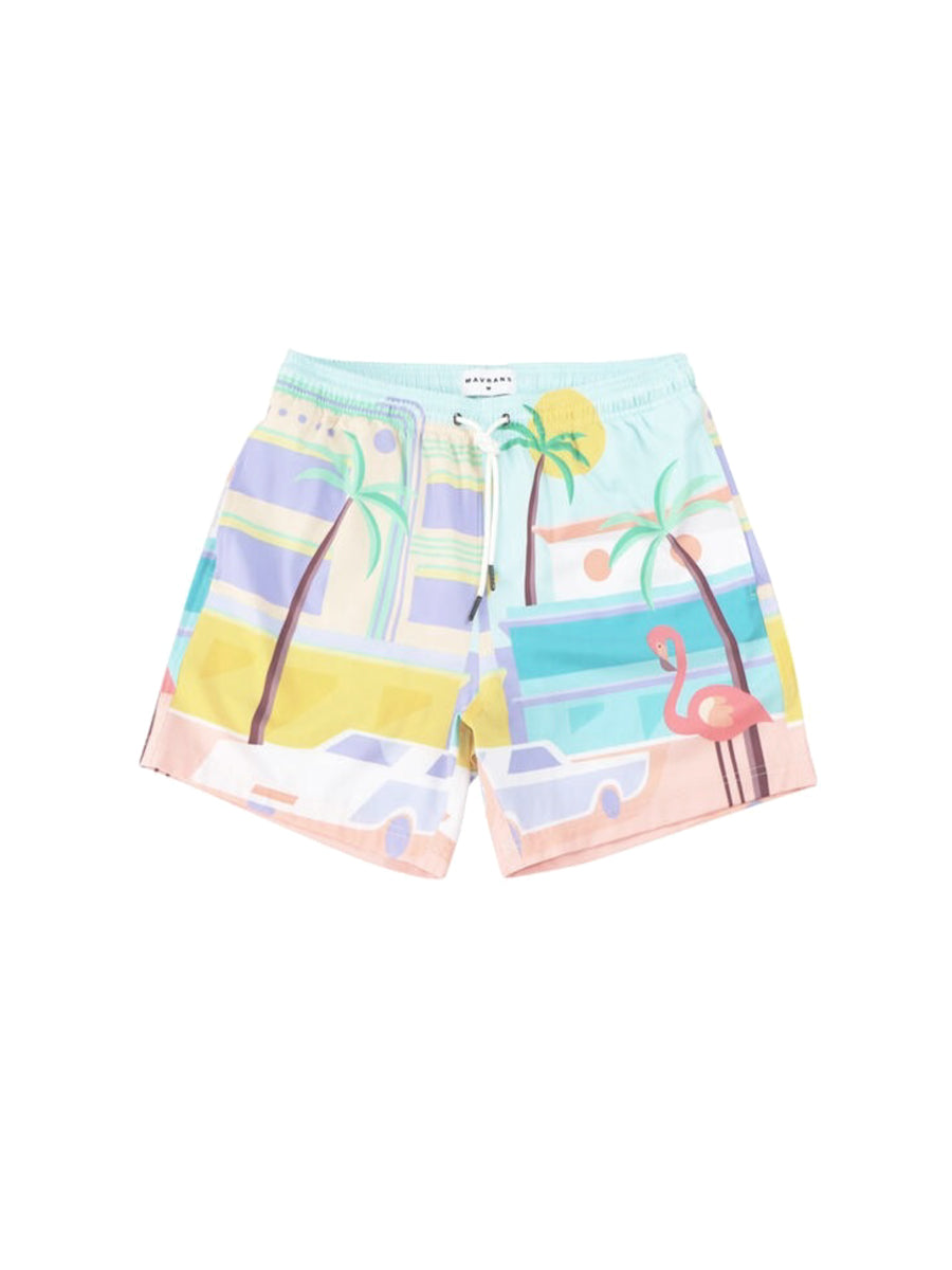 Men's Flamingo Swim Short