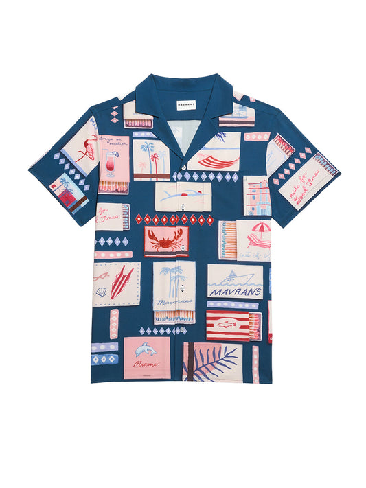 Match Box Weekend Shirt - Blue
