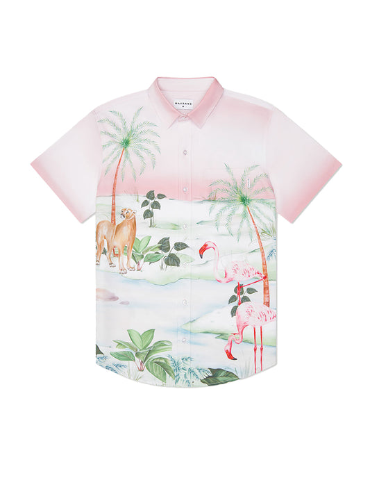 Palm Beach Wallpaper Weekend Shirt