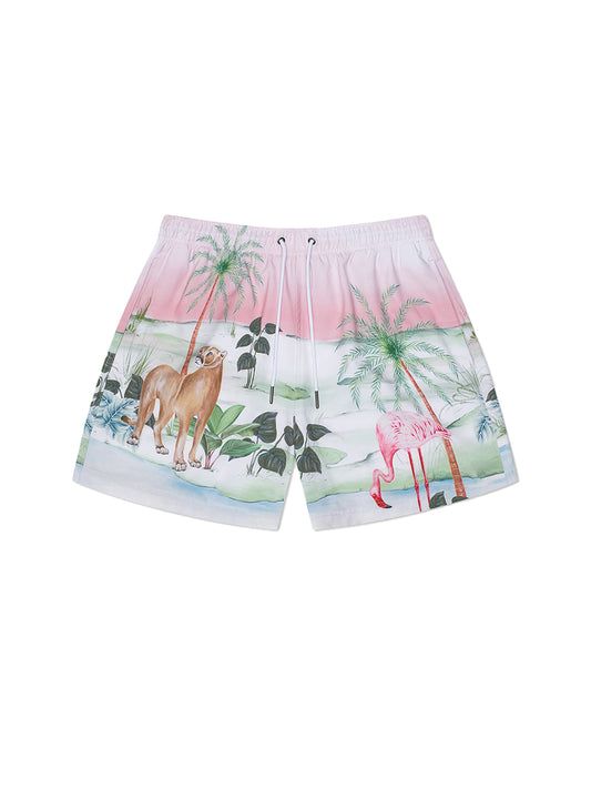 Palm Beach Wallpaper Swim Shorts