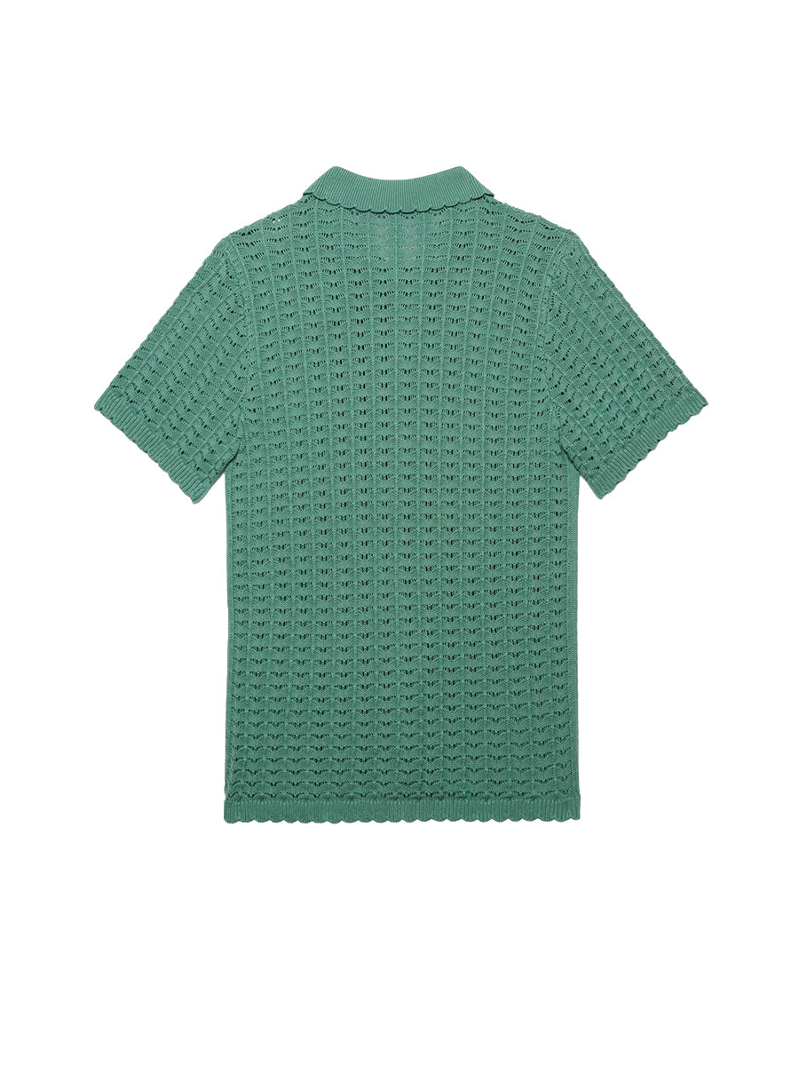 Salt Water Knit Shirt - Teal