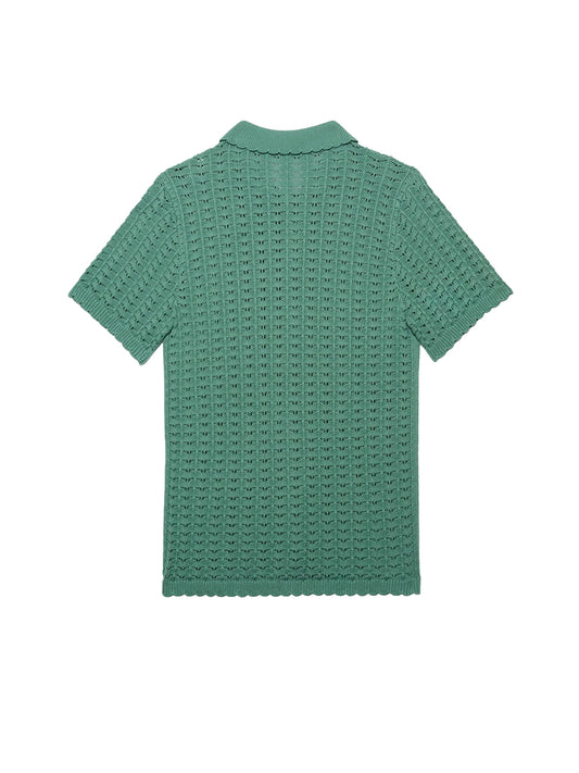 Salt Water Knit Shirt - Teal