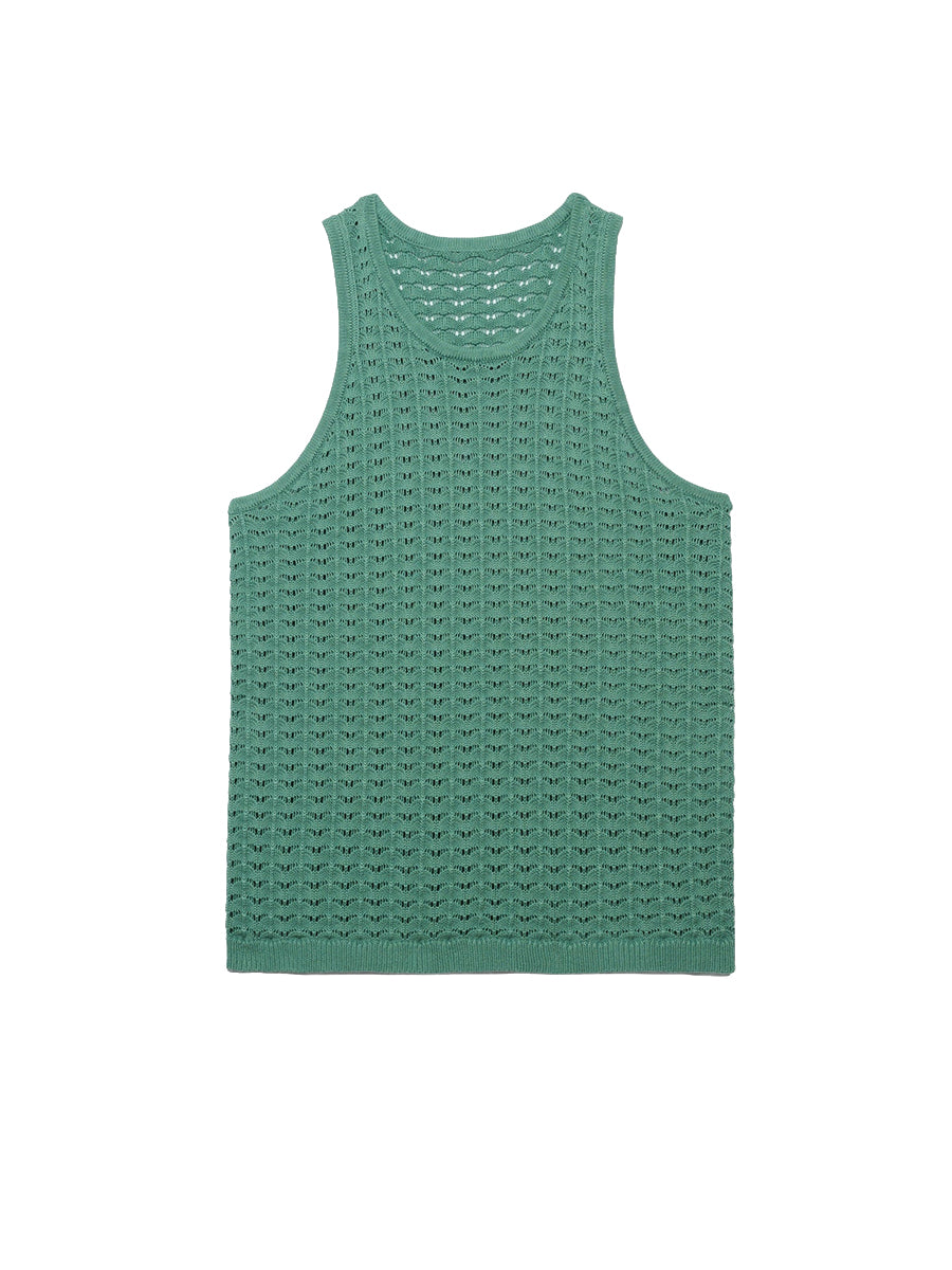 Salt Water Knit Tank - Teal