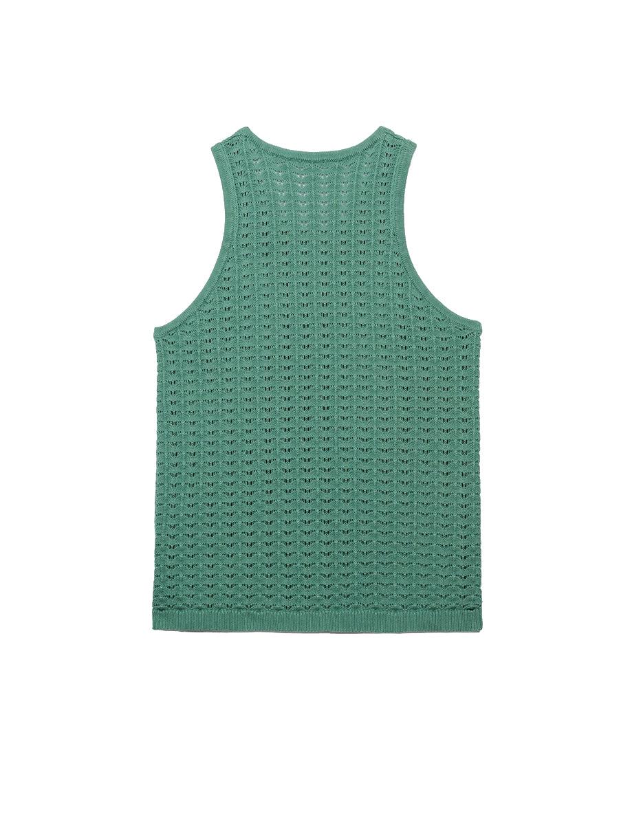Salt Water Knit Tank - Teal