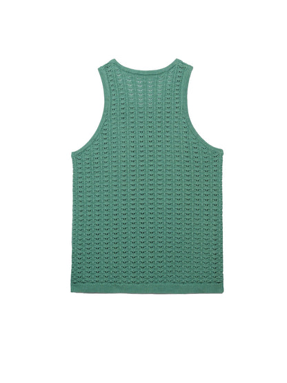 Salt Water Knit Tank - Teal